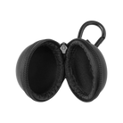 Round Cue Ball Carrying Case Opened