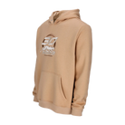 Light brown hoodie with white 30 PREDATOR logo