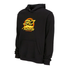 Black hoodie with yellow and orange 30 PREDATOR logo