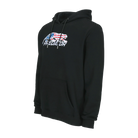 Black hoodie with United States flag Predator logo