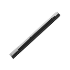 Back of Predator Hard Pool Cue Case - White/Black - 1 Butt x 1 Shaft at 30 degree angle