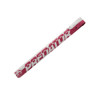 Front of Predator Hard Pool Cue Case - White Pink - 1 Butt x 1 Shaft at 30 degree angle