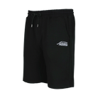 Black drawstring shorts with white Predator logo