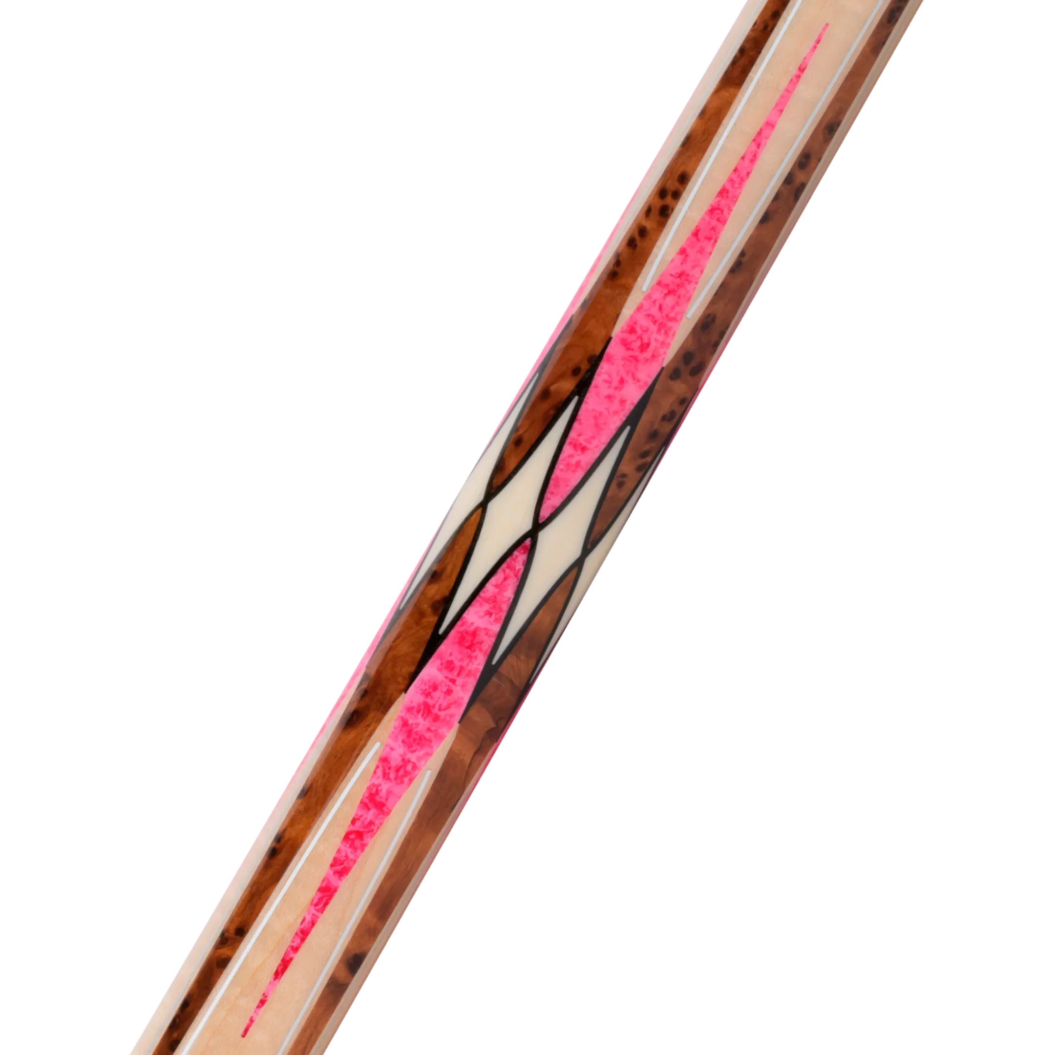 Maple and Pink Virtuoso Carom Cue Forearm