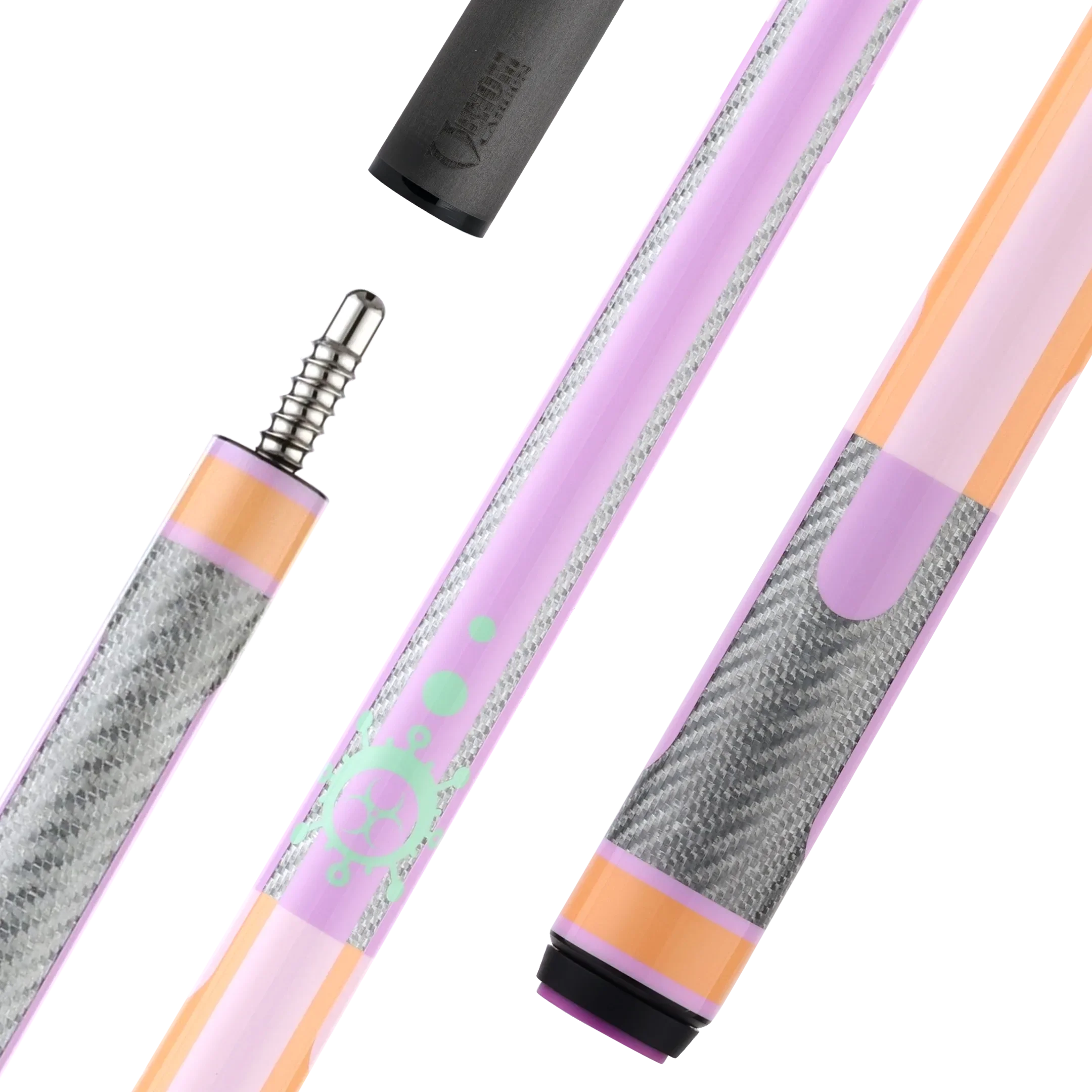 POISON Candy peach and lavender design