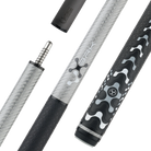 POISON VX BRK Gray and Black Break Cue