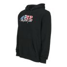 Black hoodie with Puerto Rico flag Predator logo