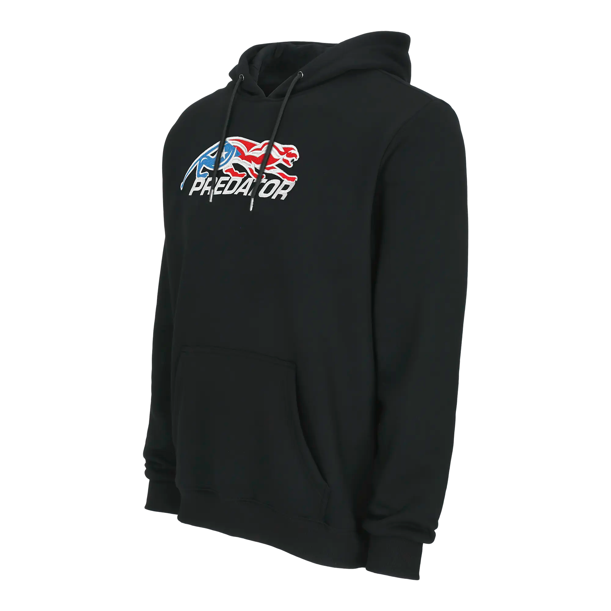 Black hoodie with Puerto Rico flag Predator logo