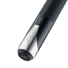 P3 black luxe leather wrap pool cue butt predator logo
