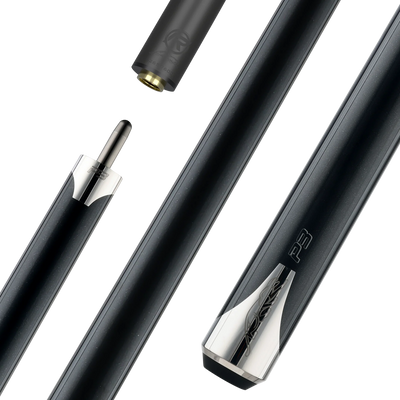 P3 black pool cue no wrap segment