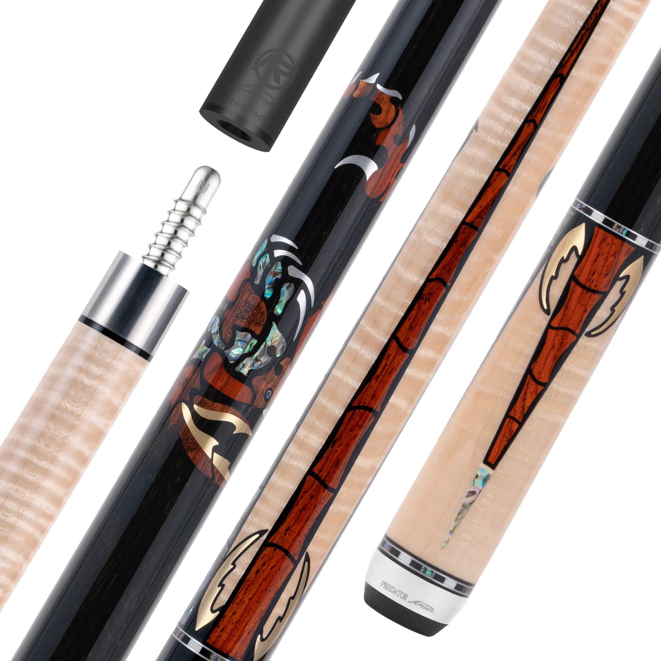 Limited Edition Scorpion Light Pool Cue with Logo