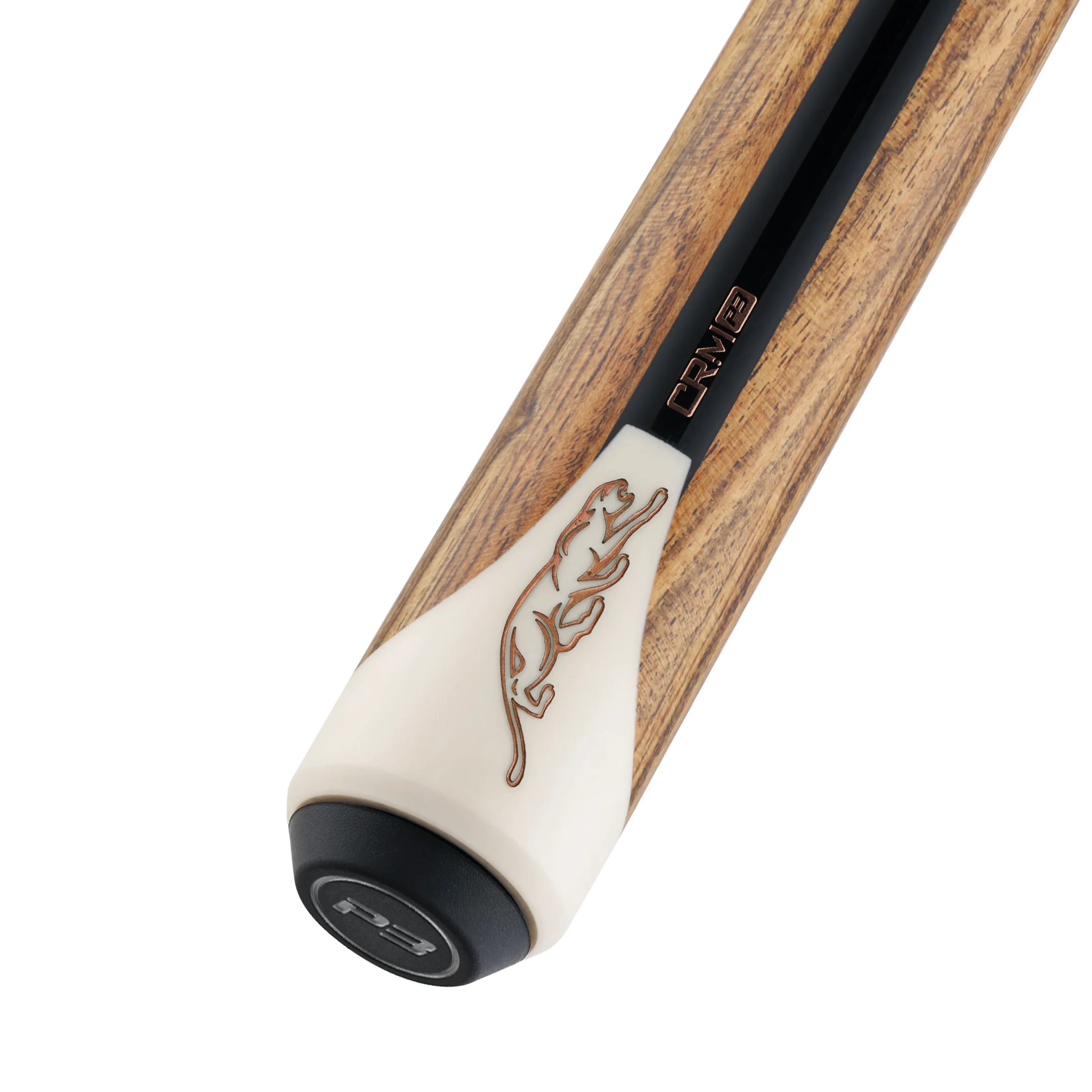 P3 Bocote Carom Cue Butt With Predator Brand Mark