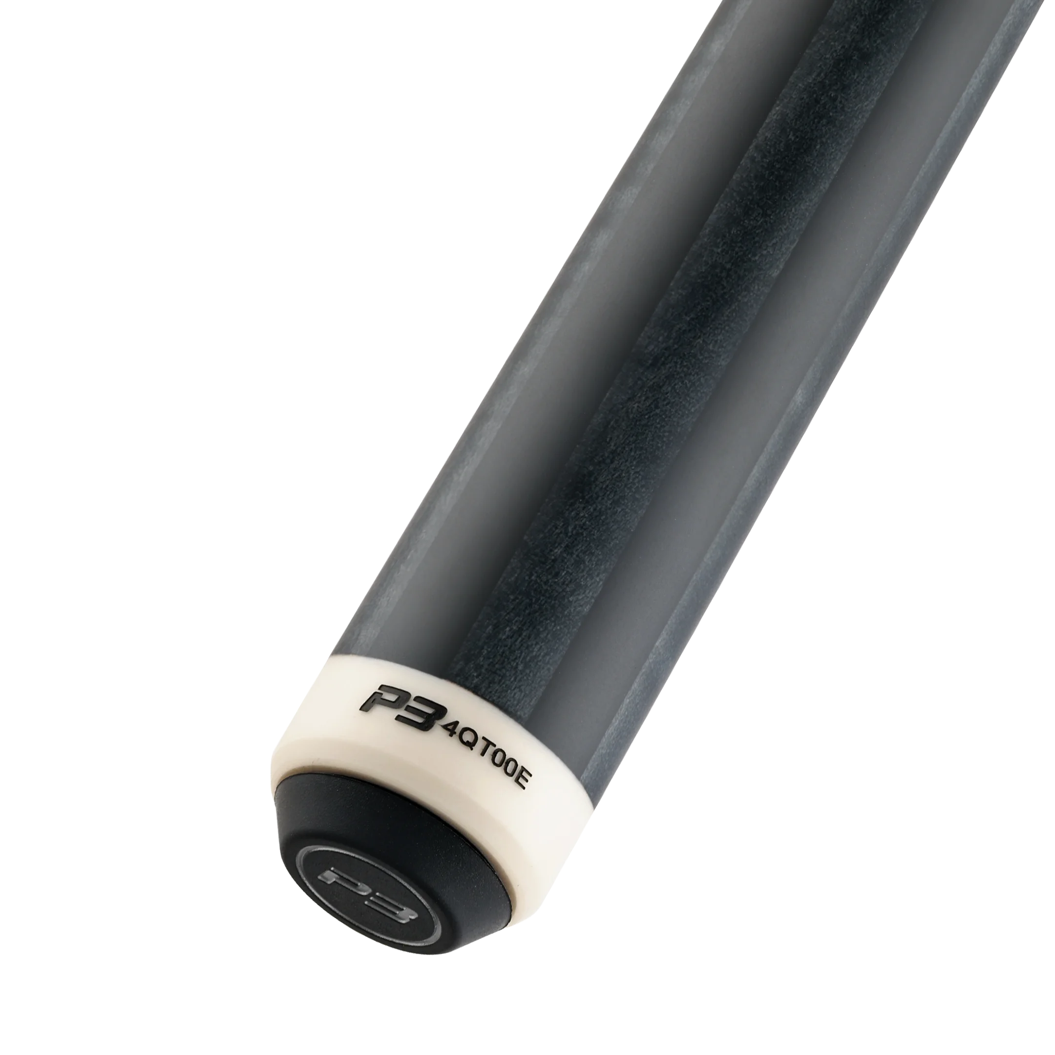 Predator P3 Gray & Cream Carom Cue Butt With Brand Mark