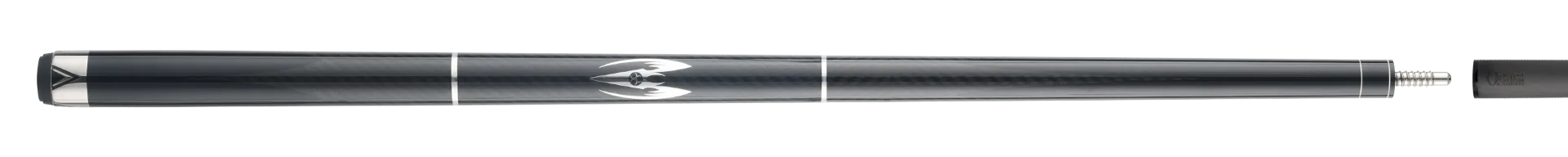 POISON Maelith black and black Cue Stick Paired with Carbon Fiber Shaft 