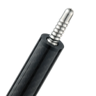 POISON BRKX black and grey radial pin