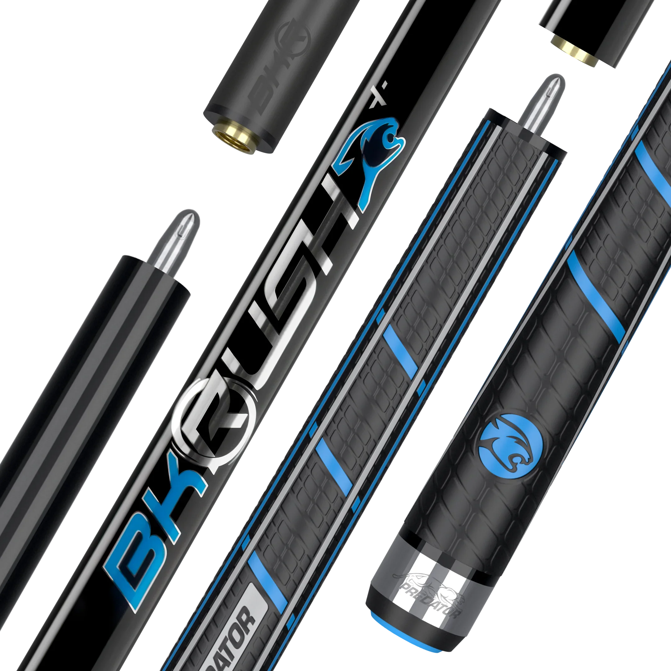 BK Rush+ Black Sport Wrap Professional Jump/Break Cue