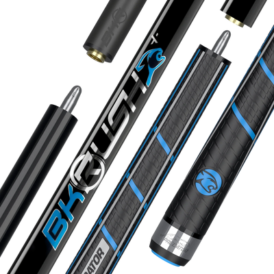 BK Rush+ Black Sport Wrap Professional Jump/Break Cue