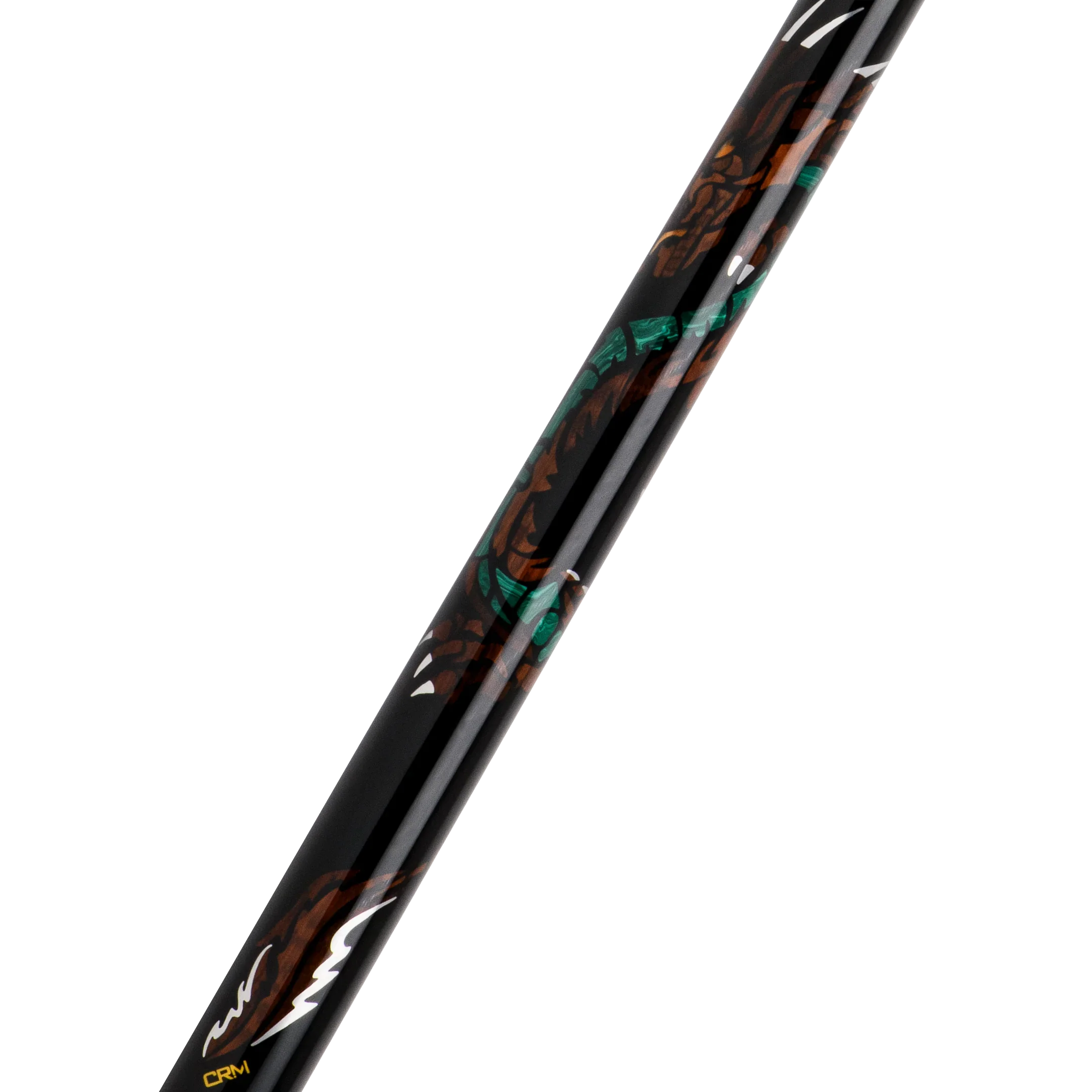Limited Edition Green Dragon2 Carom Cue with Forearm Dragon Design