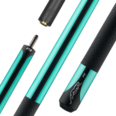 Predator P3 Teal Leather Luxe Wrap Professional Pool Cue