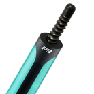 Predator P3 Painted Teal Leather Luxe Wrap Pool Cue Radial Pin