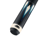 Limited Edition TS16 Pool Cue Blue and Teal Butt with Logo
