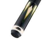 Limited Edition TS16 Pool Cue Green and Yellow Butt with Logo