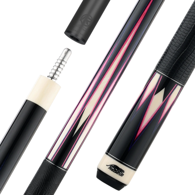 Limited Edition TS16 Pool Cue Pink and Purple with Logo