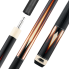Limited Edition TS16 Pool Cue Red and Orange with Logo