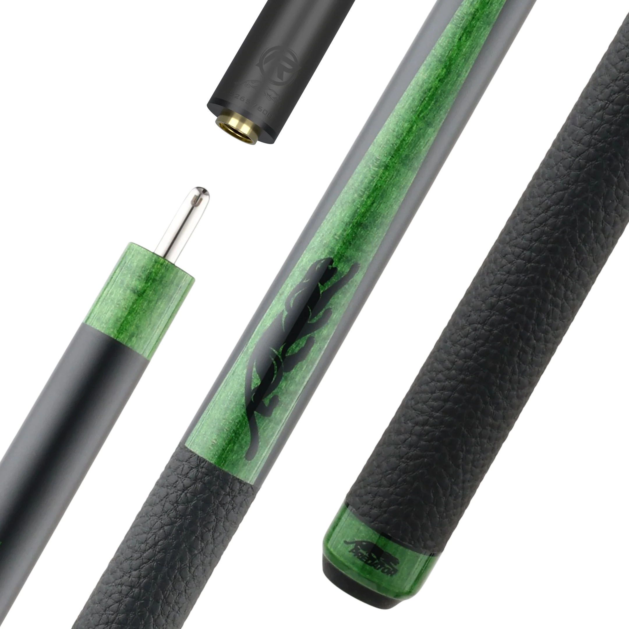SP2 Green Stained 1 Professional Pool Cue