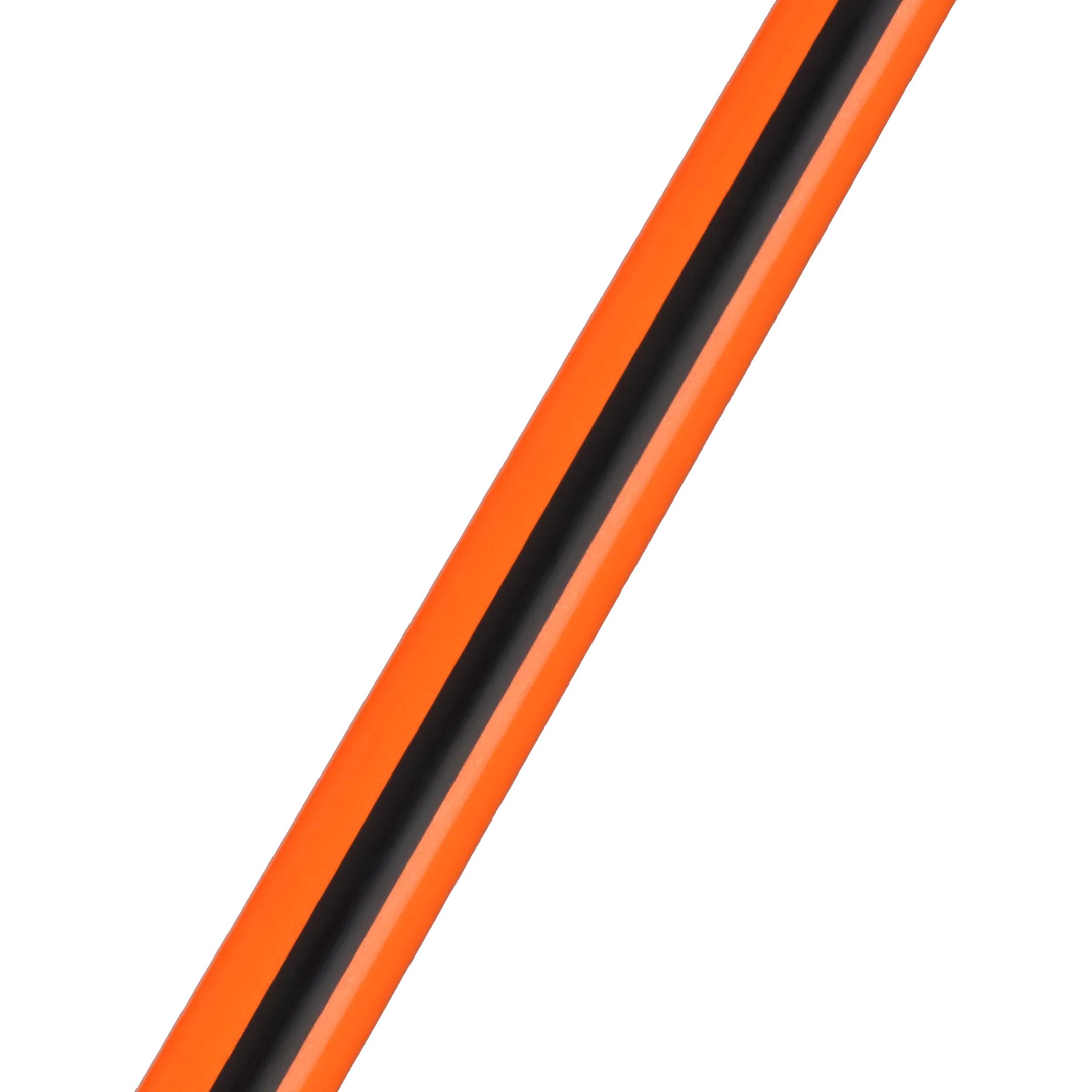 P3 Orange Leather Wrap pool cue forearm