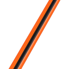 P3 Orange Leather Wrap pool cue forearm
