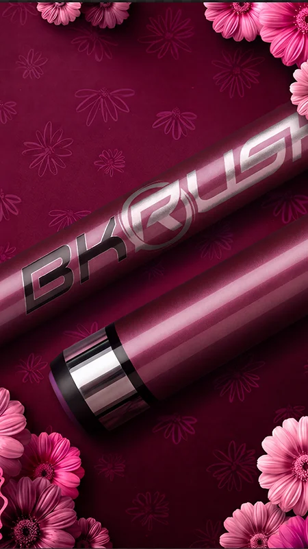 BK Rush Pink and Silver Mobile Banner