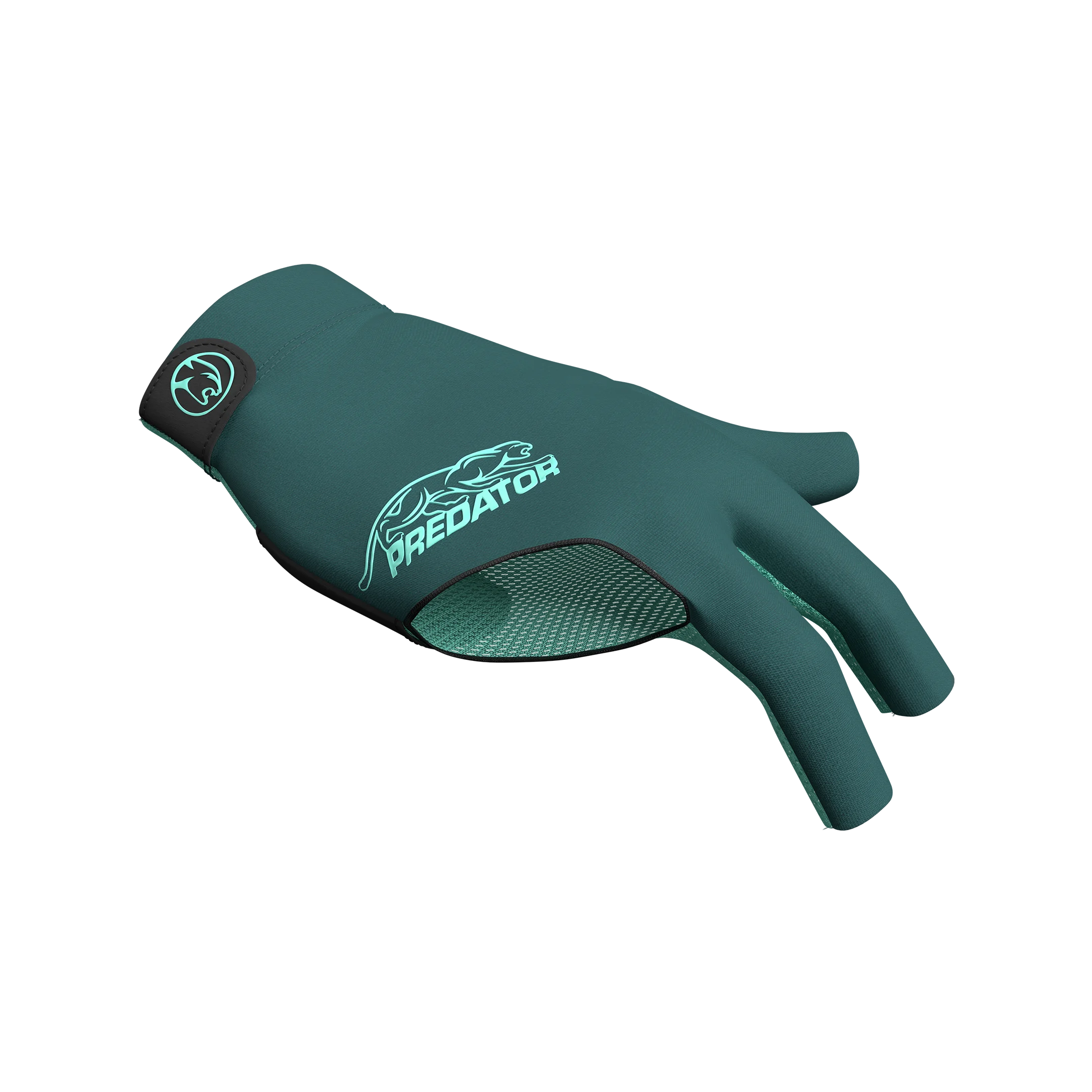 Predator Second Skin Billiard Glove Green and Teal Right Hand