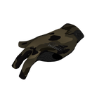 Brown camo glove with closed fingers