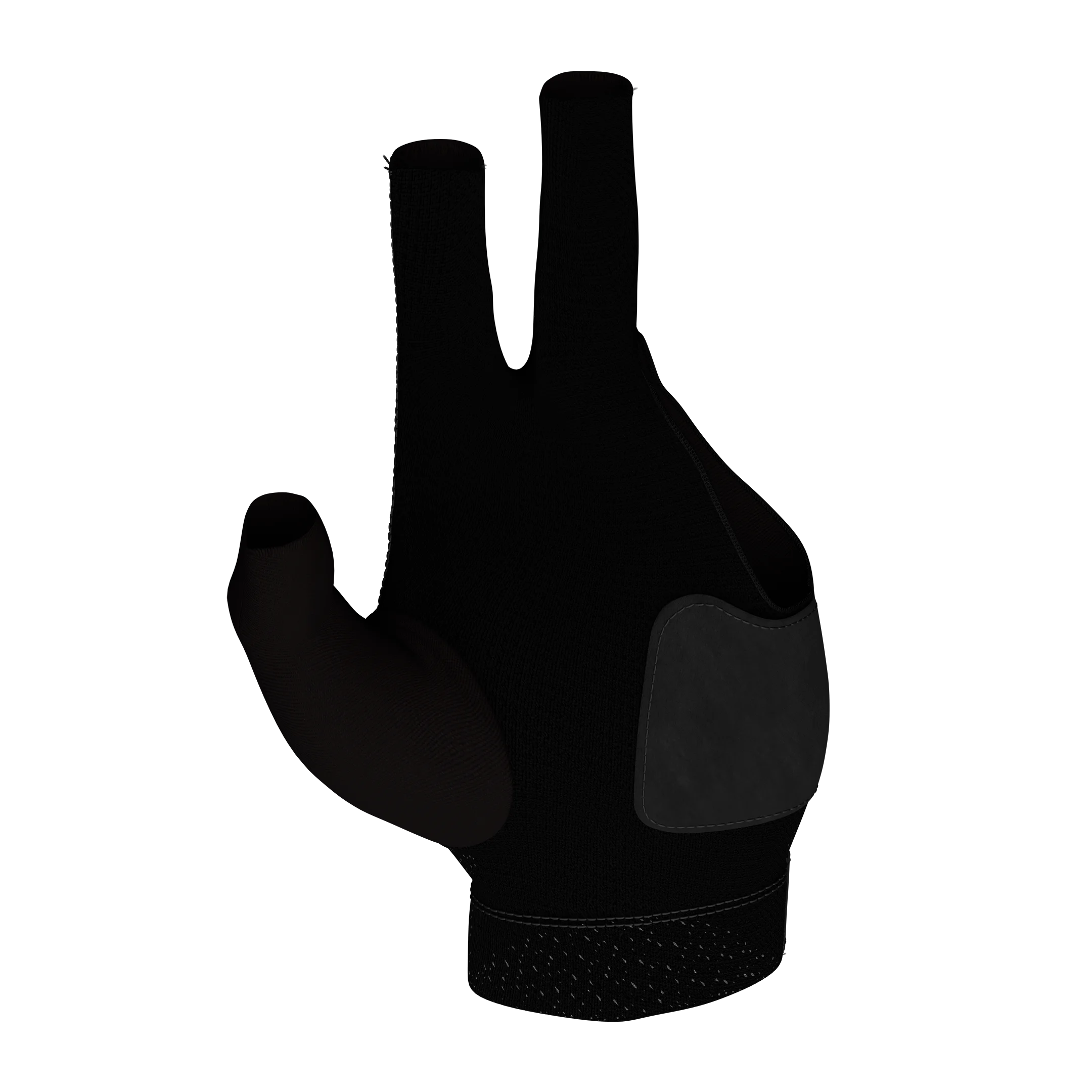 Black and Red Predator Second Skin Billiard Glove Kristina Tkach Palm View