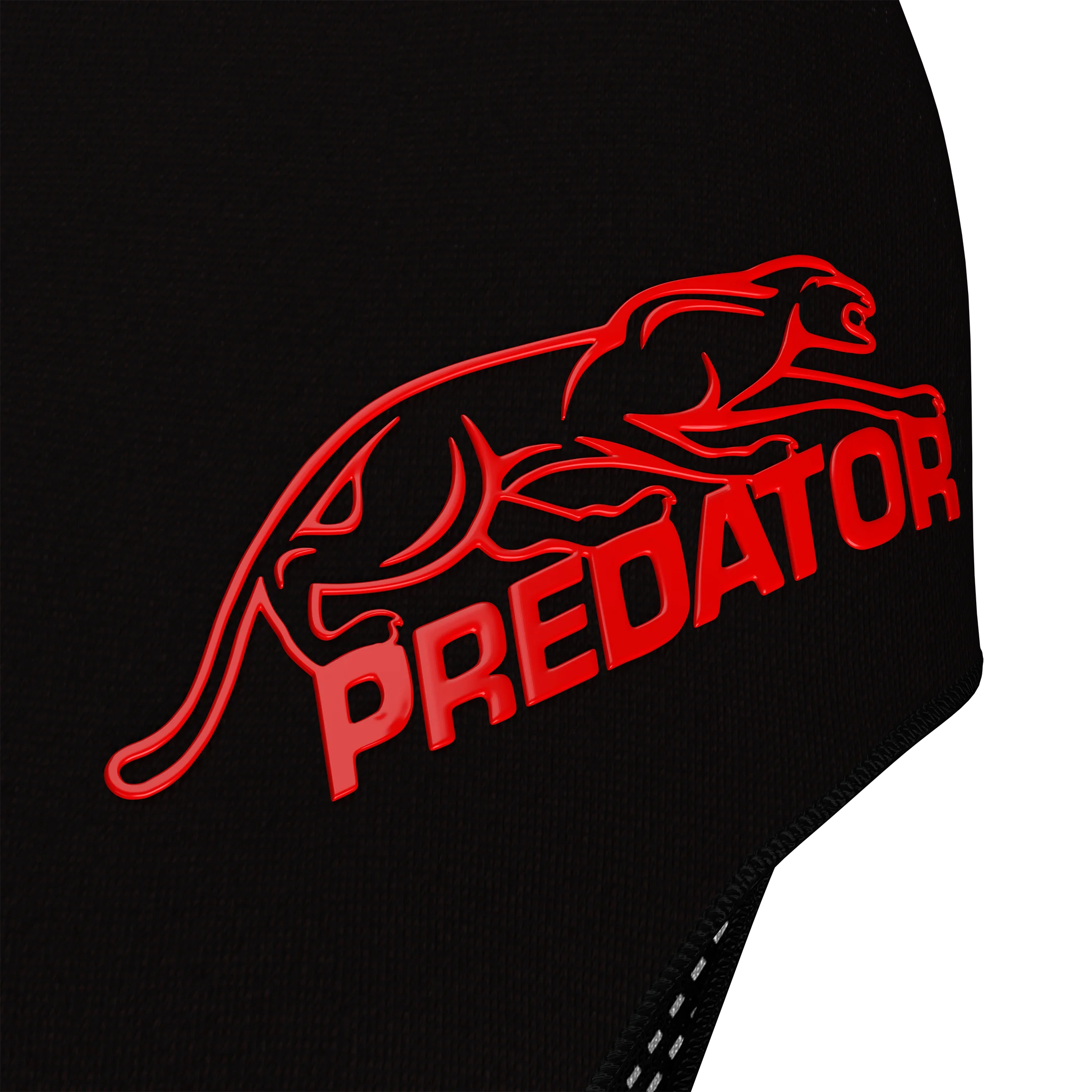 Black and Red Predator Second Skin Billiard Glove Kristina Tkach Brand Mark