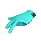 Predator Second Skin Billiard Glove Teal and Teal Left Hand