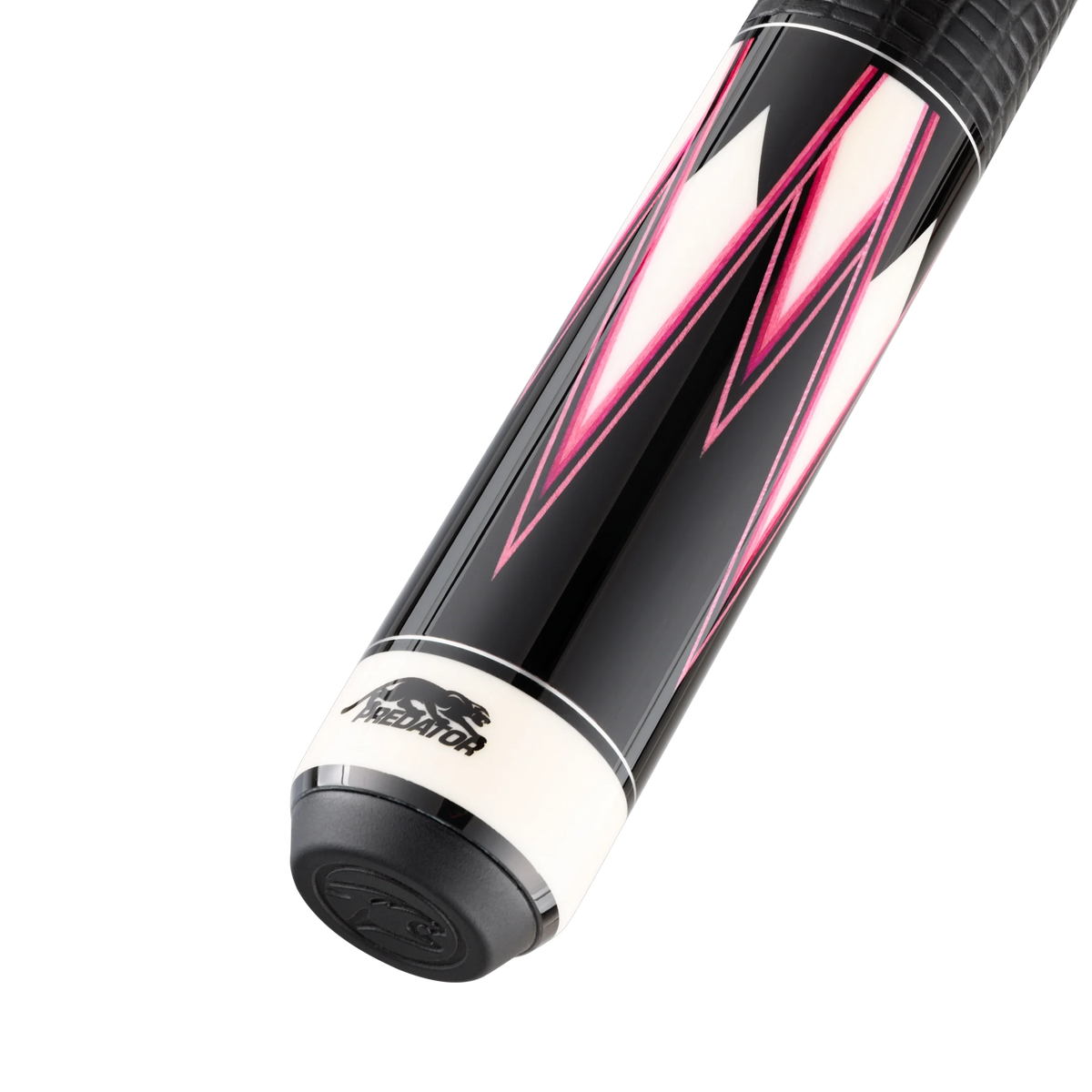 Predator TS16 Pink Pool Cue Butt with Predator Brand Rotated
