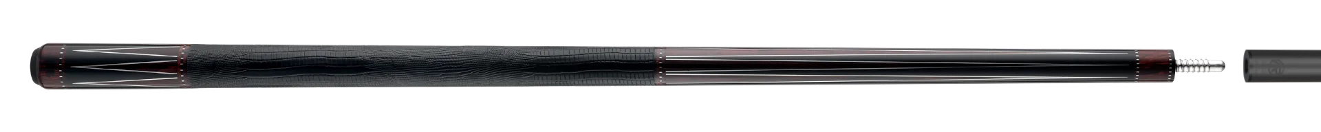 Predator TS8 Ebony & Kingwood Full Pool  Cue Stick Paired with Carbon Fiber Shaft 