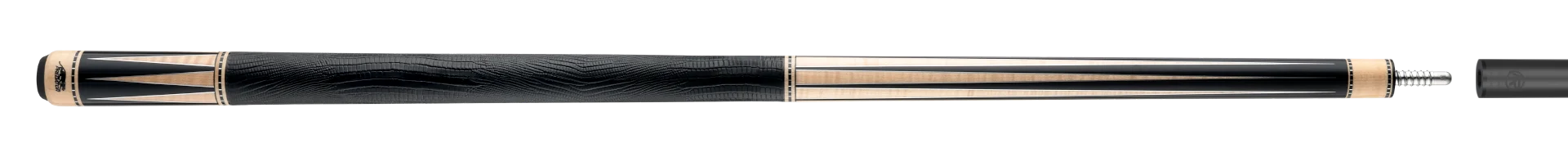 Predator TS8 Ebony & Maple Full Pool  Cue Stick Paired with Carbon Fiber Shaft 