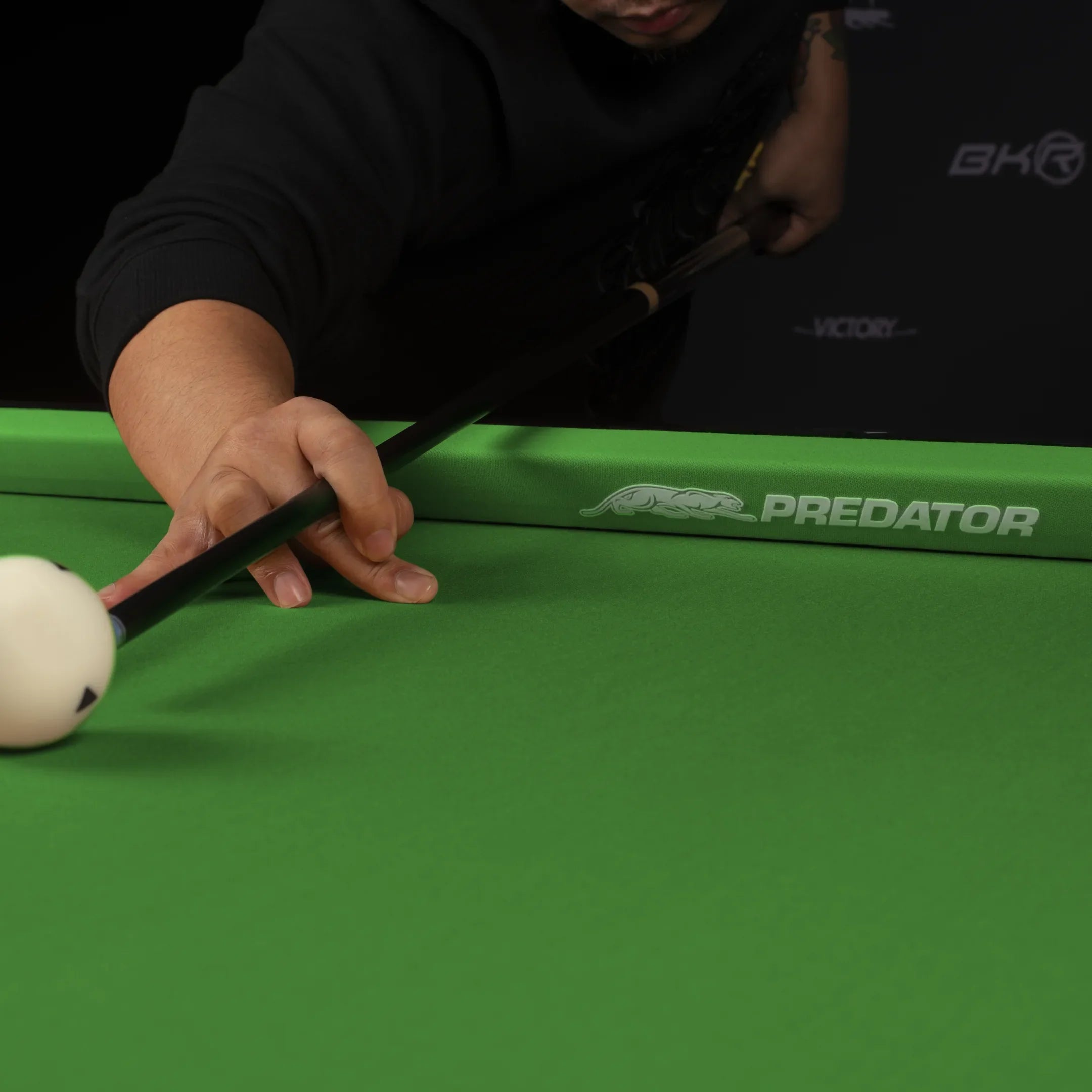 Predator Arcadia select pool cloth apple green folded
