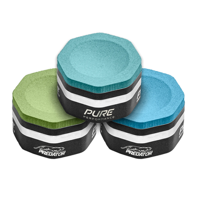 Blue, black, and green chalk with 'Pure Performance' branding