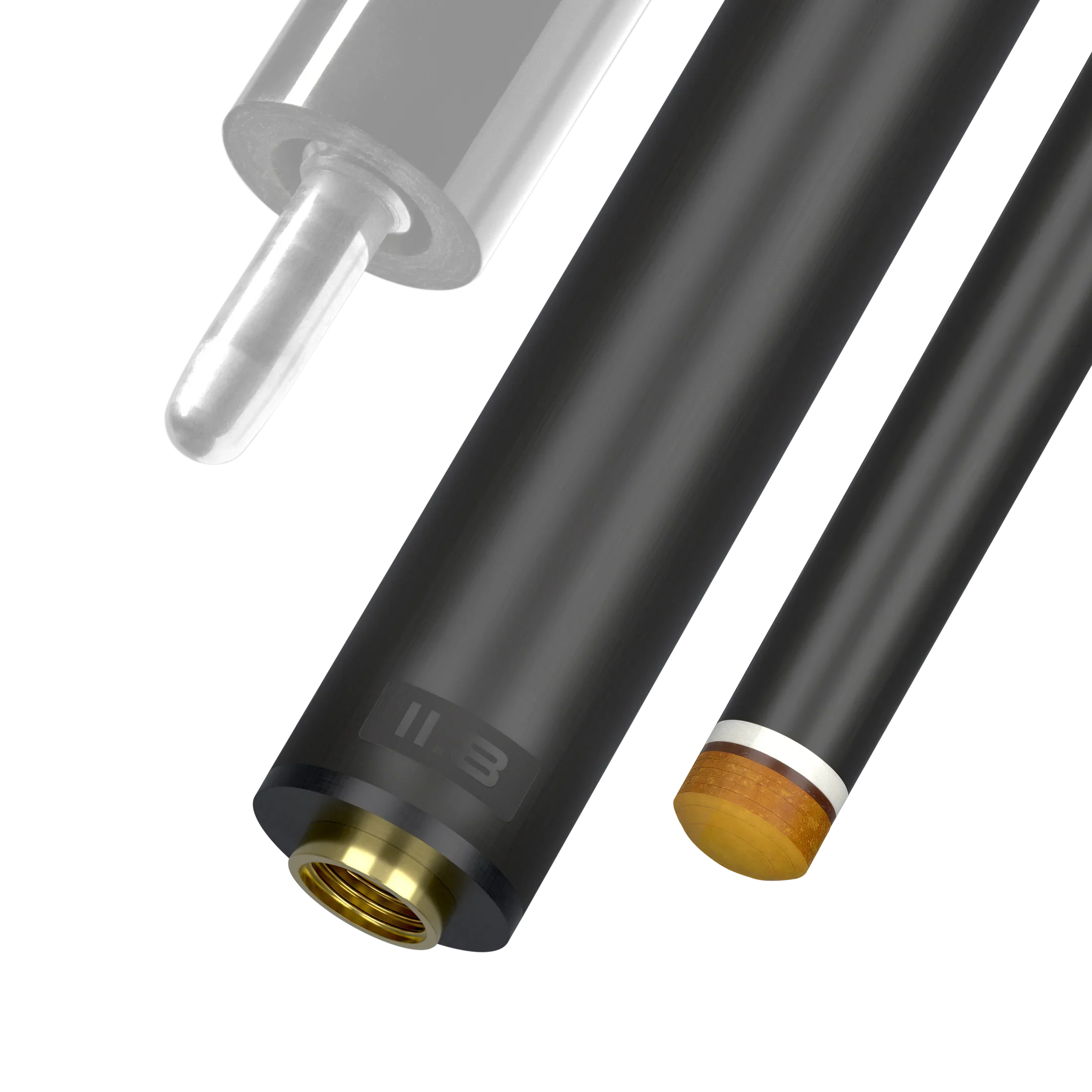 Predator REVO 11.8 mm carbon fiber pool shaft for uni-loc white vault plate