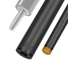 Predator REVO 12.4 mm carbon fiber pool shaft for 3/8x10 black vault plate