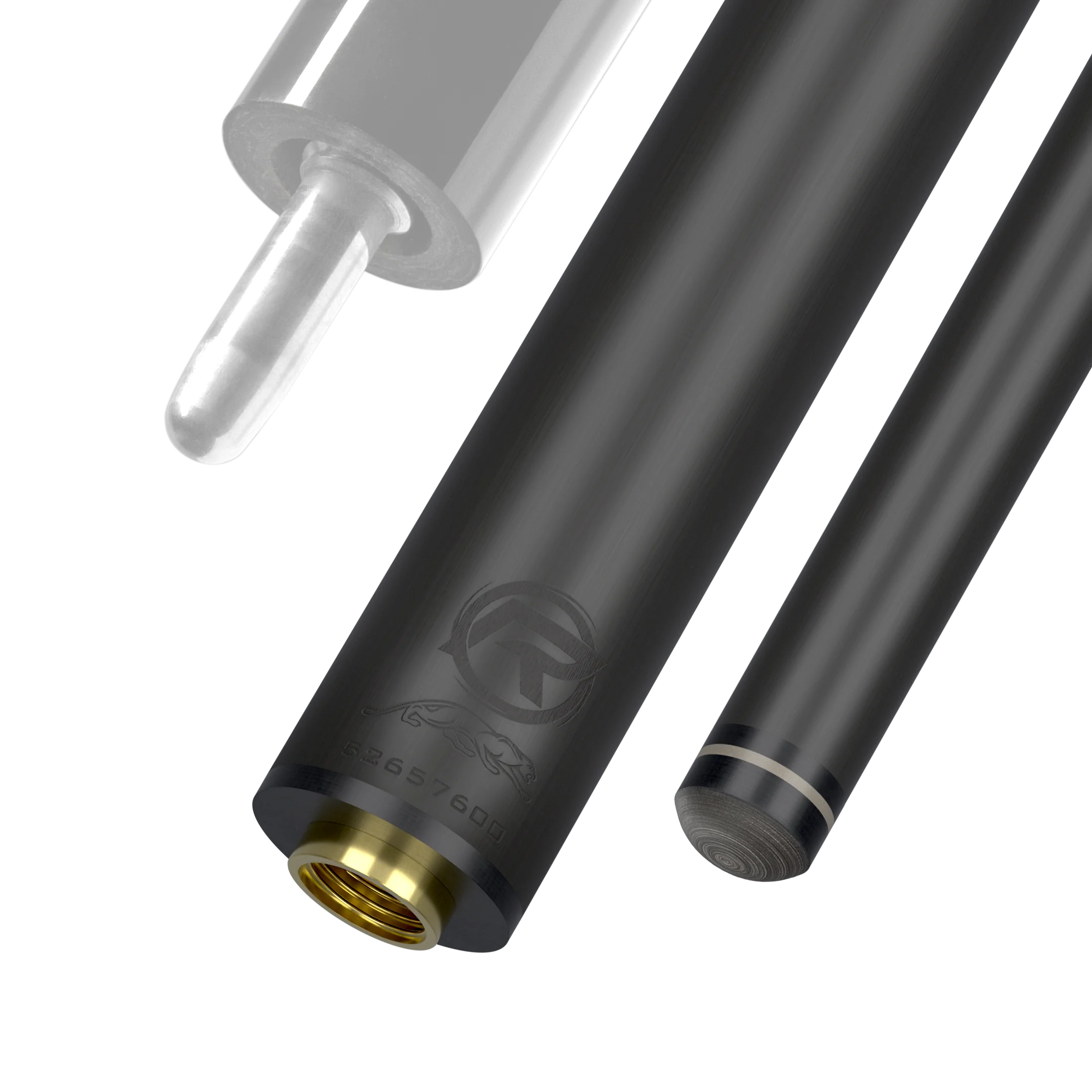 Grey Vault Plate REVO BKR Carbon Fiber Pool Shaft