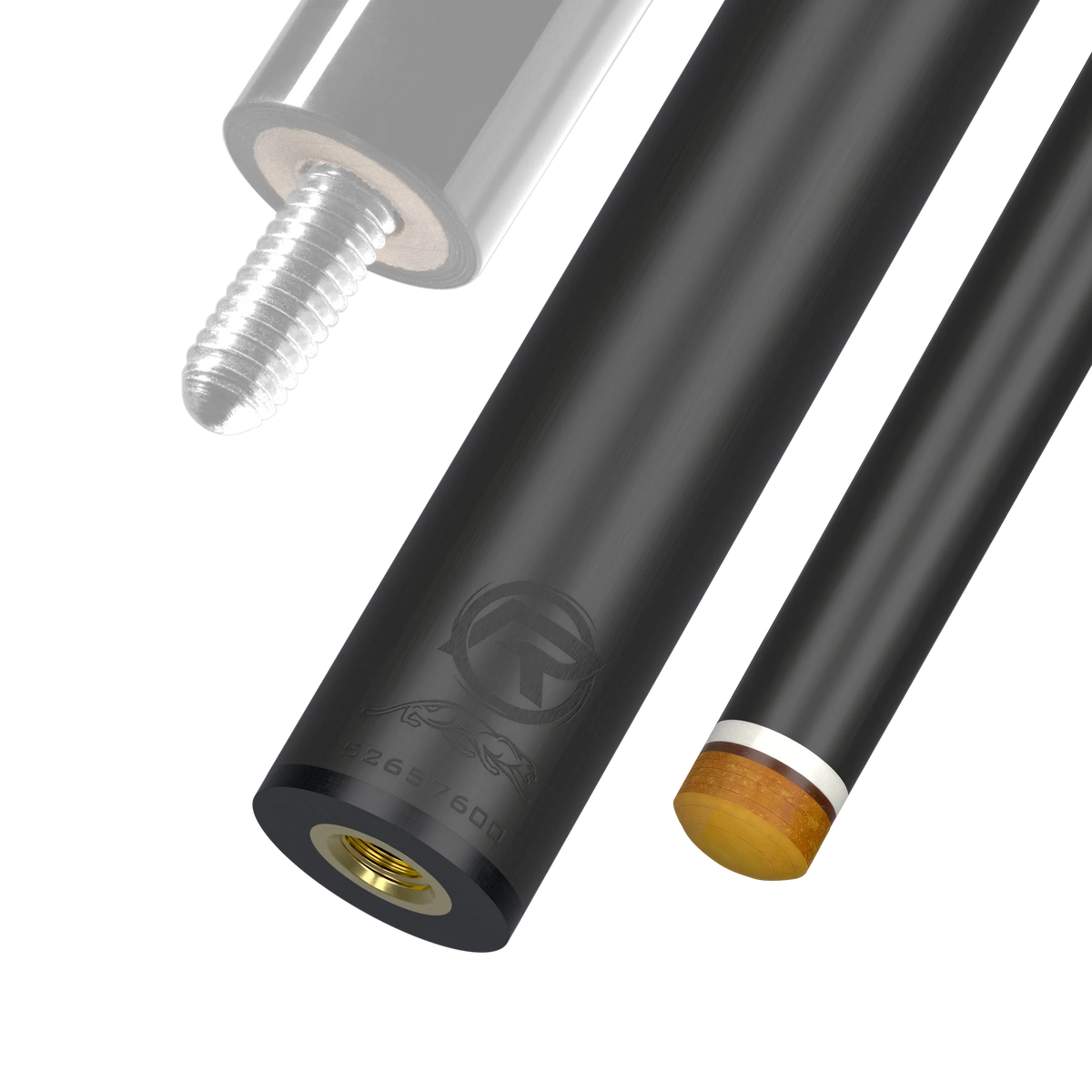 5/16x18 Joint White Vault Plate REVO Carbon Fiber Pool Shaft