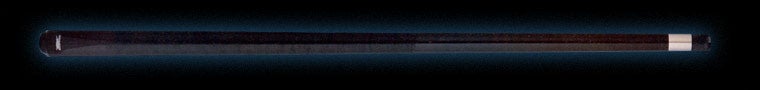 Dark brown wood retired pool cue