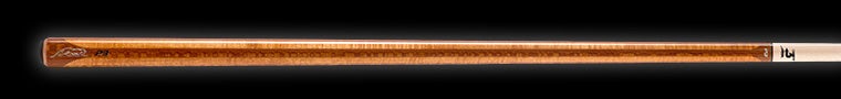 Brown wood pool cue