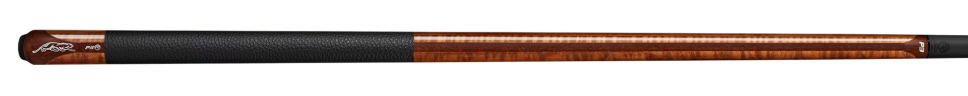 P3 REVO Malange Golden Curly Maple Leather Wrap Retired Pool Cue